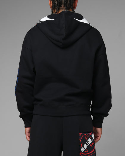 Loiter Marvel Venom Zip Through Hoodie Black