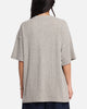 XXIII Rib Knit T-Shirt Grey Marle