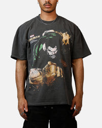 73Studio Marvel Sinister Six Sandman Heavyweight T-Shirt Black Wash