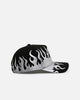 New Era Texas Rangers 'Metallic Flames' 9FORTY A-Frame Snapback Black/Silver
