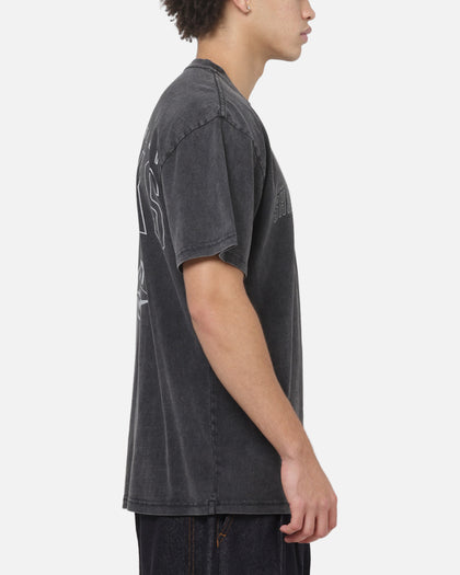 Bleacher Athletic Cronulla Sharks NRL Attrition Washed T-Shirt Black