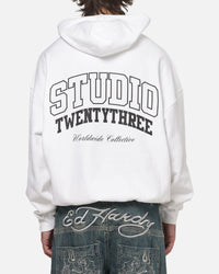 XXIII Studio Hoodie White/Black