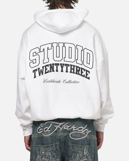 XXIII Studio Hoodie White/Black