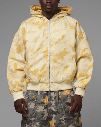 Loiter x Sonic The Hedgehog Tails Zip Hoodie Yellow