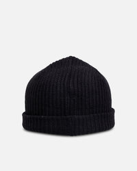 S Double Red Cube Low Beanie Black