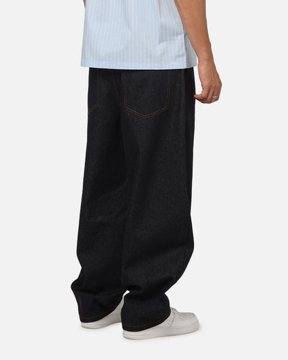Carre Astor Pleated Jeans Raw Blue