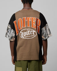Loiter Splinter T-Shirt Woodland Camo
