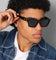 Nuqe Baker Sunglasses Black/Gold