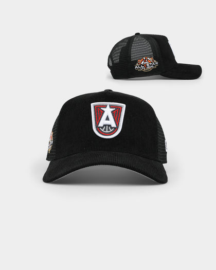 New Era Women's Atlanta Dream 'WNBA All Star' 9FORTY A-Frame Trucker Snapback Black
