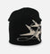 Loiter Hybrid Skull Knit Beanie Black
