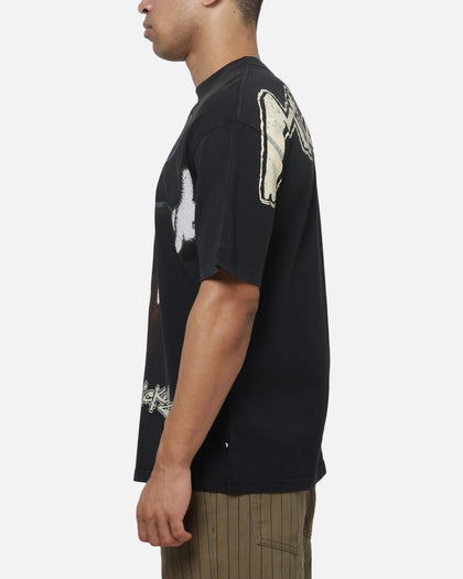 Carré X Disney Mickey & Friends Big Head T-Shirt Vintage Black