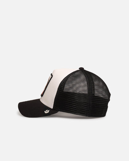 Goorin Bros The King Lion Trucker Snapback Off White/Black