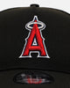 New Era Los Angeles Angels 'Black And Team Color' 9FORTY A-Frame Snapback Black/Official Team Color
