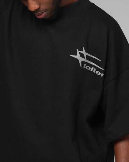 Loiter Ultra Hybrid Premium T-Shirt Black