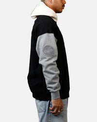 Pro Standard Los Angeles Dodgers Reverse French Terry Hoodie Black/Grey