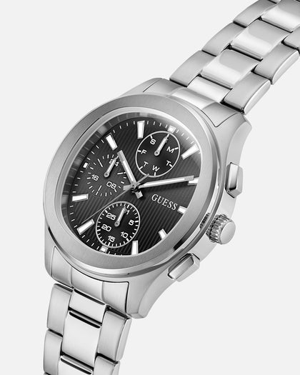 Guess Mainline Palmer Watch Silver