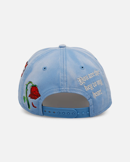 New Era New York Yankees 'Hopeless Romantic' 9FORTY A-Frame Snapback Sky Blue