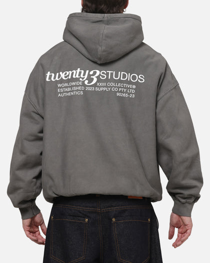 XXII Collectives Hoodie Charcoal/White