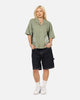 Carre Hand Picked Button Up Shirt Green