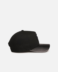 New Era Las Vegas Raiders 'Canvas Leather' 9FORTY A-Frame Snapback Black