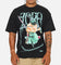 73Studio X One Piece Zoro Vintage T-Shirt Off Black