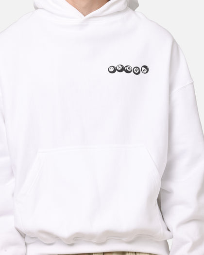 Carre Break Hoodie White