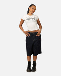 Ed Hardy Women's Tribal Baby T-Shirt White