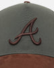 47 Brand Atlanta Braves 'Bottle Green' Offside DT Snapback Bottle Green