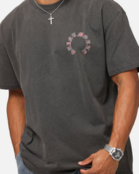 Saint Morta Worldwide Boxy T-Shirt Black Wash