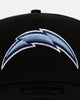 New Era Los Angeles Chargers 'Black And Sky Blue' 9FORTY A-Frame Snapback Black/Sky Blue
