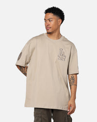 Pro Standard Los Angeles Dodgers Drop Shoulder T-Shirt Taupe