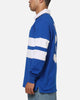 Bleacher Athletic Canterbury-Bankstown Bulldogs NRL Legacy Rugby Polo Shirt Blue