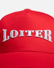 Loiter Retro Snapback Red