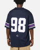Bleacher Athletic Melbourne Storm NRL Gridiron Mesh Jersey Official Team Color