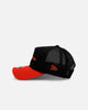 New Era Baltimore Orioles 'Washed Truckers' 9FORTY A-Frame Trucker Snapback Official Team Color