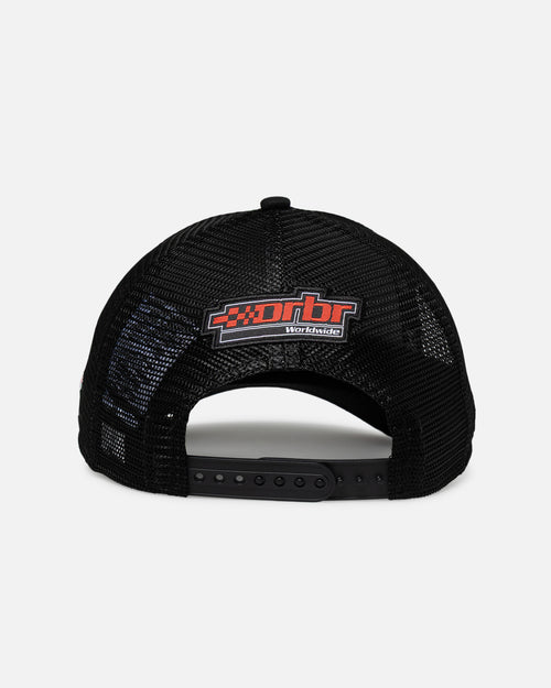 New Era X Redbull Racing F1 Patch 9FORTY A-Frame Trucker Snapback Black