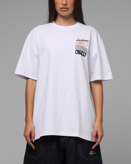 Loiter Stampout T-Shirt Vintage White