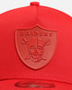 New Era Las Vegas Raiders 'Triple Red' 9FORTY A-Frame Snapback Red