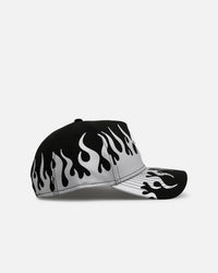 New Era Houston Astros 'Metallic Flames' 9FORTY A-Frame Snapback Black/Silver