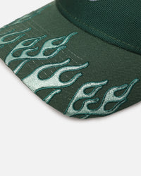 New Era Boston Celtics 'Sundyed Flames' 9FORTY A-Frame Snapback Pine Green