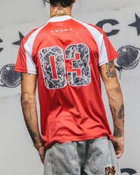 Carre Striker Jersey T-Shirt Red/White