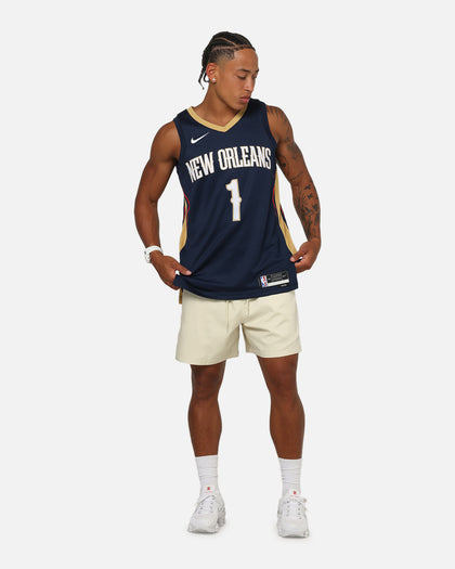 Nike Zion Williamson New Orleans Pelicans #1 Icon Edition 2022/23 Nike Dri-Fit NBA Swingman Jersey College Navy