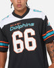 Majestic Athletic Miami Dolphins Glenver Mesh Oversized T-Shirt Black