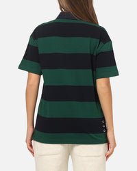 Vouseti Post Game Polo Shirt Navy/Teal