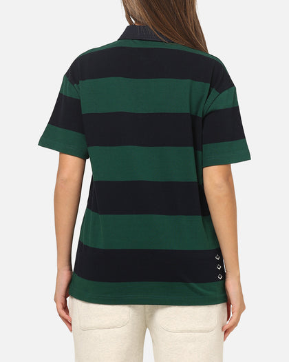 Vouseti Post Game Polo Shirt Navy/Teal