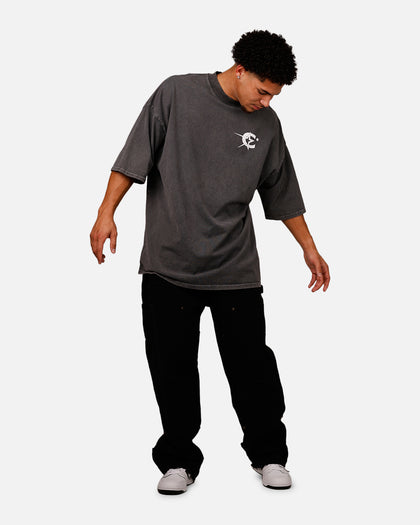 Carre Star Academy T-Shirt Washed Charcoal
