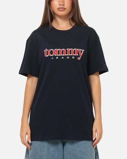 Tommy Jeans Appliq Graphic T-Shirt Navy