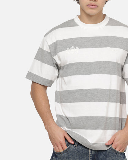 Carre Shoegaze Stripe T-Shirt Grey Marle