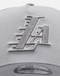 New Era Los Angeles Lakers 'Smoke' 9FORTY A-Frame Snapback Smoke