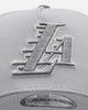 New Era Los Angeles Lakers 'Smoke' 9FORTY A-Frame Snapback Smoke